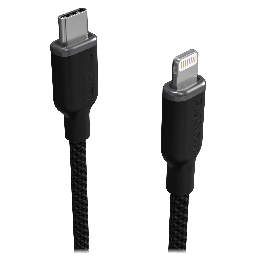 [409911484] Mophie - Usb C To Apple Lightning Cable 3ft - Black