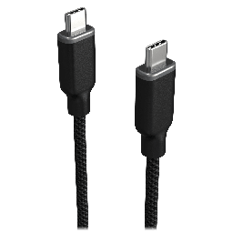 [409911487] Mophie - Usb C To Usb C Cable 2.5ft - Black