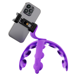 [TPRO-01-PRL] Tenikle - Pro Bendable Suction Cup Tripod Mount - Orchid Purple