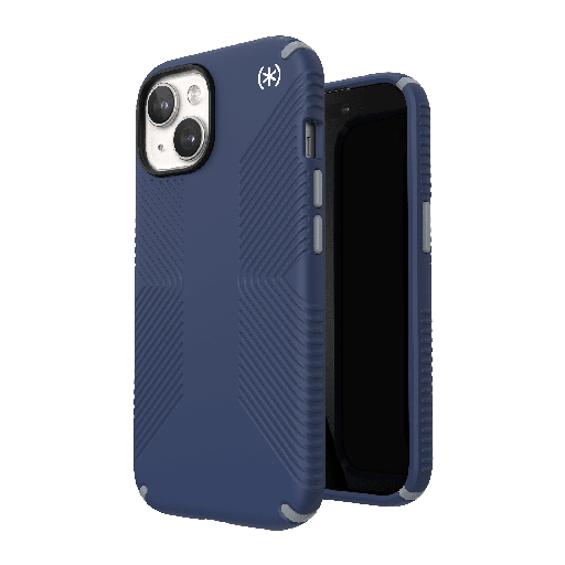 [150473-3206] Speck - Presidio2 Grip Case For Apple Iphone 15    /    Iphone 14    /    Iphone 13   /   Iphone 16e - Coastal Blue