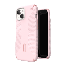 [150439-3209] Speck - Presidio2 Grip Magsafe Case For Apple Iphone 15  /  Iphone 14  /  Iphone 13 - Nimbus Pink