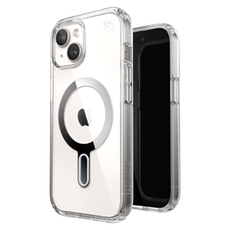 [150441-3199] Speck - Presidio Perfect Clear Magsafe Case For Apple Iphone 15  /  Iphone 14  /  Iphone 13 - Clear