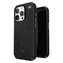 [150447-3205] Speck - Presidio2 Grip Magsafe Case For Apple Iphone 15 Pro - Black