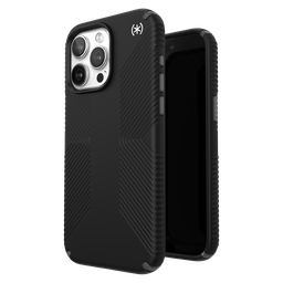 [150485-3205] Speck - Presidio2 Grip Case For Apple Iphone 15 Pro Max - Black