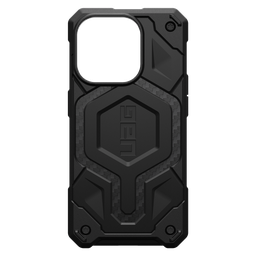 [114221114242] Urban Armor Gear Uag - Monarch Pro Magsafe Case For Apple Iphone 15 Pro - Carbon Fiber