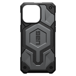[114222113333] Urban Armor Gear Uag - Monarch Pro Magsafe Case For Apple Iphone 15 Pro Max - Silver
