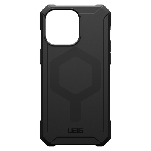 [114296114040] Urban Armor Gear Uag - Essential Armor Magsafe Case For Apple Iphone 15 Pro Max - Black