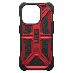 [114278119494] Urban Armor Gear Uag - Monarch Case For Apple Iphone 15 Pro - Crimson