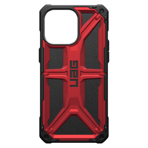 [114298119494] Urban Armor Gear Uag - Monarch Case For Apple Iphone 15 Pro Max - Crimson