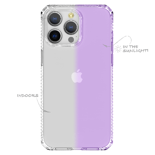 [AP5U-SPMOD-LIPP] Itskins - Spectrumr Mood Case For Apple Iphone 15 Pro Max - Light Purple