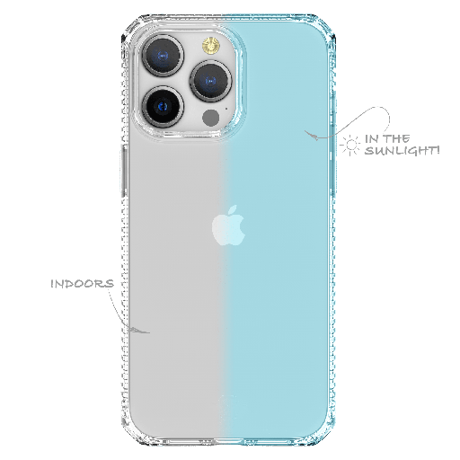[AP5U-SPMOD-LBLU] Itskins - Spectrumr Mood Case For Apple Iphone 15 Pro Max - Light Blue