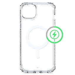 [AP5N-HMACR-TRSP] Itskins - Hybridr Clear Magsafe Case For Apple Iphone 15  /  Iphone 14  /  Iphone 13 - Transparent