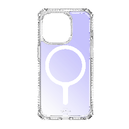[AP5X-HMAUM-BUPE] Itskins - Hybridr Iridescent Magsafe Case For Apple Iphone 15 Pro - Iridescent Violet