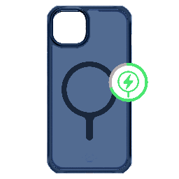 [AP5N-HMFRT-BLUE] Itskins - Hybridr Frost Magsafe Case For Apple Iphone 15  /  Iphone 14  /  Iphone 13 - Blue