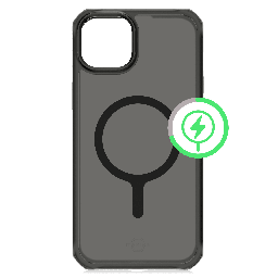 [AP5N-HMFRT-BLCK] Itskins - Hybridr Frost Magsafe Case For Apple Iphone 15  /  Iphone 14  /  Iphone 13 - Black
