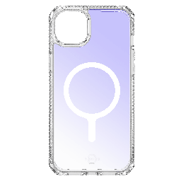 [AP5N-HMAUM-BUPE] Itskins - Hybridr Iridescent Magsafe Case For Apple Iphone 15  /  Iphone 14  /  Iphone 13 - Iridescent Violet