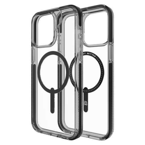 [702311746] Zagg - Santa Cruz Snap Magsafe Case For Apple Iphone 15 Pro Max - Black