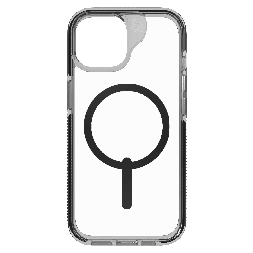 [702311743] Zagg - Santa Cruz Snap Magsafe Case For Apple Iphone 15  /  Iphone 14  /  Iphone 13 - Black