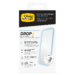 [77-93996] Otterbox - Premium Pro Glass Antimicrobial Blue Light Screen Protector For Apple Iphone 15  - Clear