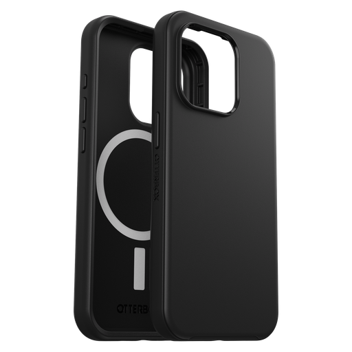 [77-92833] Otterbox - Symmetry Plus Magsafe Case For Apple Iphone 15 Pro  - Black
