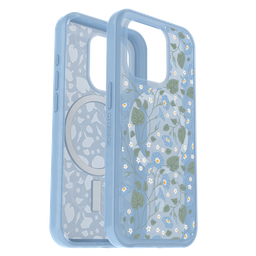 [77-93039] Otterbox - Symmetry Plus Clear Magsafe Case For Apple Iphone 15 Pro  - Dawn Floral
