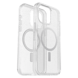 [77-93088] Otterbox - Symmetry Plus Clear Magsafe Case For Apple Iphone 15 Pro Max  - Stardust