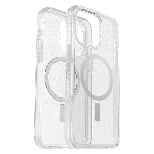 [77-93088] Otterbox - Symmetry Plus Clear Magsafe Case For Apple Iphone 15 Pro Max  - Stardust