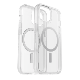 [77-93107] Otterbox - Symmetry Plus Clear Magsafe Case For Apple Iphone 15   /  Iphone 14  /  Iphone 13 - Clear