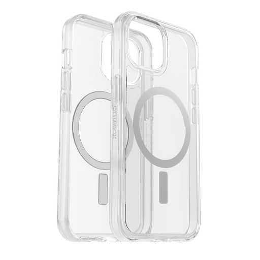 [77-93107] Otterbox - Symmetry Plus Clear Magsafe Case For Apple Iphone 15     /    Iphone 14    /    Iphone 13   /   Iphone 16e - Clear