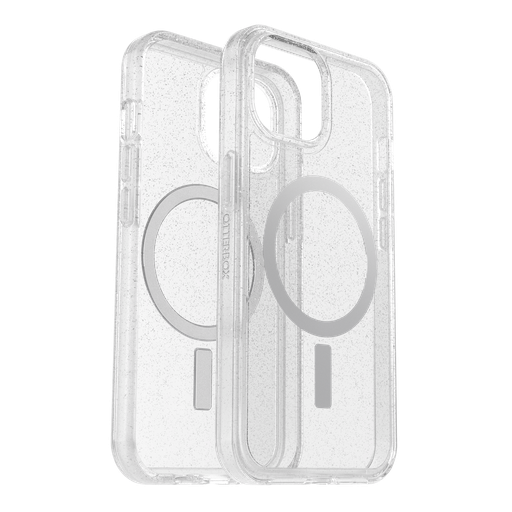 [77-93116] Otterbox - Symmetry Plus Clear Magsafe Case For Apple Iphone 15    /     Iphone 14     /     Iphone 13    /    Iphone 16e   /   Iphone 17e - Stardust