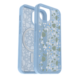 [77-93122] Otterbox - Symmetry Plus Clear Magsafe Case For Apple Iphone 15   /  Iphone 14  /  Iphone 13 - Dawn Floral