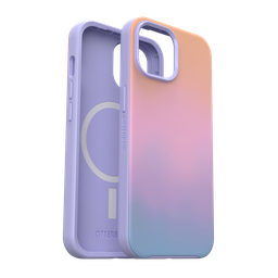 [77-93398] Otterbox - Symmetry Plus Graphics Magsafe Case For Apple Iphone 15   /  Iphone 14  /  Iphone 13 - Soft Sunset