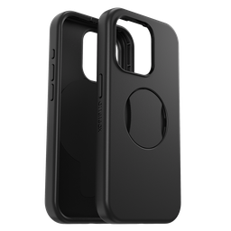 [77-93131] Otterbox - Ottergrip Symmetry Case For Apple Iphone 15 Pro  - Black