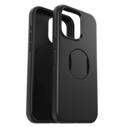 [77-93169] Otterbox - Ottergrip Symmetry Case For Apple Iphone 15 Pro Max  - Black