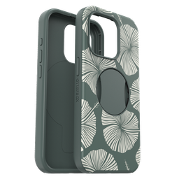 [77-93206] Otterbox - Ottergrip Symmetry Graphics Case For Apple Iphone 15 Pro  - Island Getaway