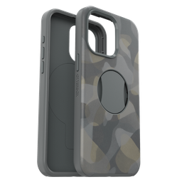 [77-93241] Otterbox - Ottergrip Symmetry Graphics Case For Apple Iphone 15 Pro Max  - Iron Camo