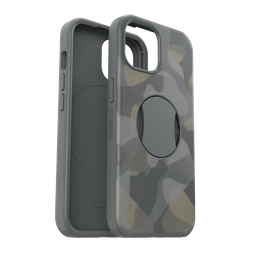 [77-93254] Otterbox - Ottergrip Symmetry Graphics Case For Apple Iphone 15   /  Iphone 14  /  Iphone 13 - Iron Camo