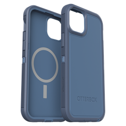 [77-92985] Otterbox - Defender Pro Xt Magsafe Case For Apple Iphone 15 Plus   /  Iphone 14 Plus - Baby Blue Jeans