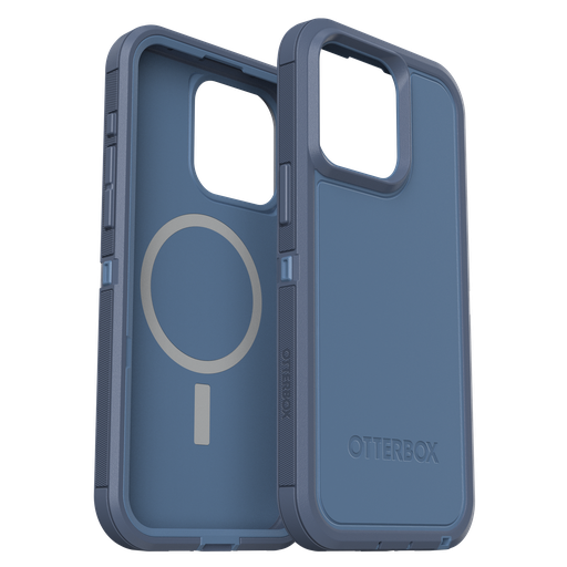 [77-92996] Otterbox - Defender Pro Xt Magsafe Case For Apple Iphone 15 Pro Max  - Baby Blue Jeans