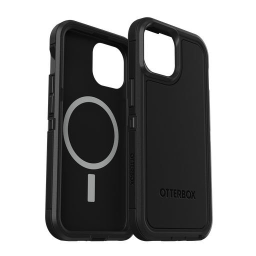 [77-93010] Otterbox - Defender Pro Xt Magsafe Case For Apple Iphone 15     /    Iphone 14    /    Iphone 13   /   Iphone 16e - Black