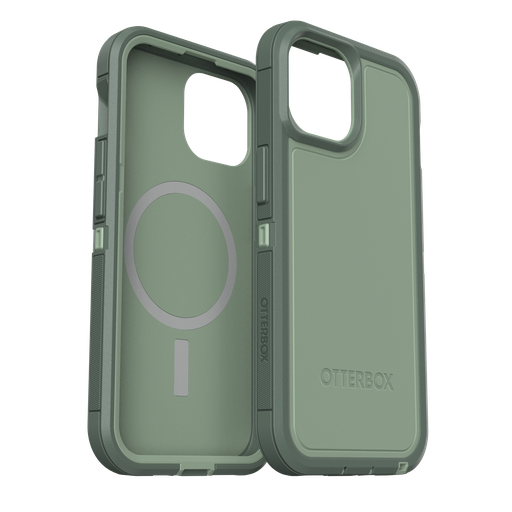 [77-93015] Otterbox - Defender Pro Xt Magsafe Case For Apple Iphone 15     /    Iphone 14    /    Iphone 13   /   Iphone 16e - Emerald Isle