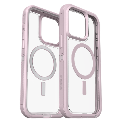 [77-93310] Otterbox - Defender Pro Xt Clear Magsafe Case For Apple Iphone 15 Pro Max  - Mountain Frost