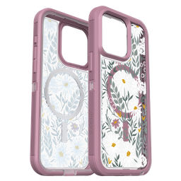 [77-93322] Otterbox - Defender Pro Xt Clear Magsafe Case For Apple Iphone 15 Pro Max  - Orchid Advice