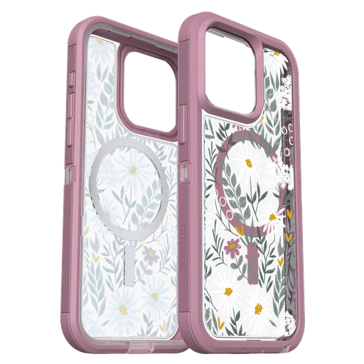 [77-93322] Otterbox - Defender Pro Xt Clear Magsafe Case For Apple Iphone 15 Pro Max  - Orchid Advice