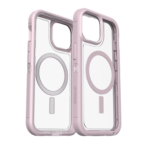 [77-93331] Otterbox - Defender Pro Xt Clear Magsafe Case For Apple Iphone 15     /    Iphone 14    /    Iphone 13   /   Iphone 16e - Mountain Frost