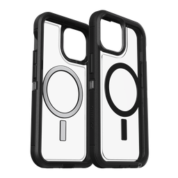 [77-93338] Otterbox - Defender Pro Xt Clear Magsafe Case For Apple Iphone 15   /  Iphone 14  /  Iphone 13 - Dark Side