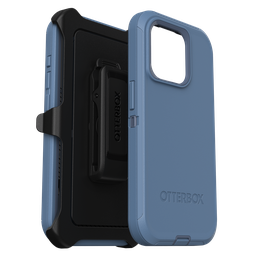 [77-92538] Otterbox - Defender Case For Apple Iphone 15 Pro  - Baby Blue Jeans
