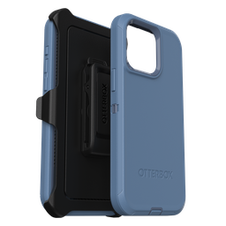 [77-92551] Otterbox - Defender Case For Apple Iphone 15 Pro Max  - Baby Blue Jeans