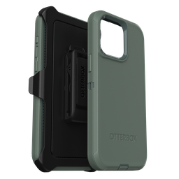 [77-92553] Otterbox - Defender Case For Apple Iphone 15 Pro Max  - Forest Ranger