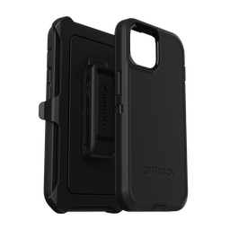 [77-92554] Otterbox - Defender Case For Apple Iphone 15   /  Iphone 14  /  Iphone 13 - Black